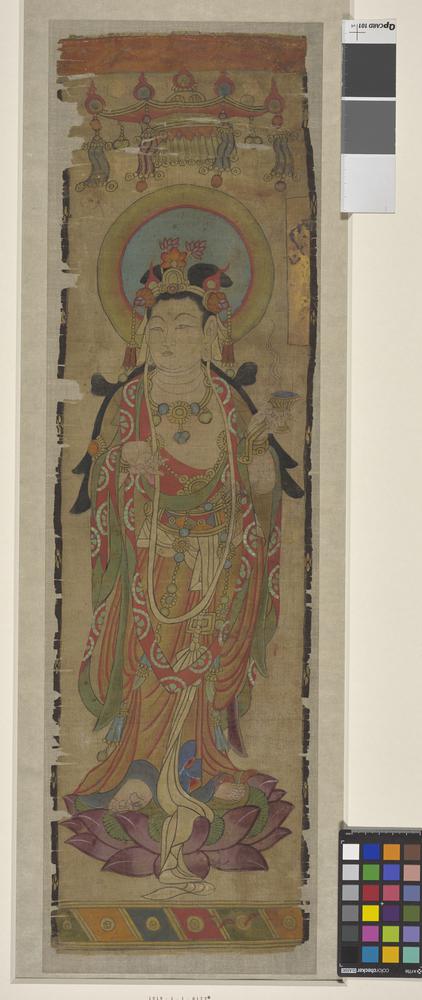 图片[2]-banner; painting; 幡(Chinese); 繪畫(Chinese) BM-1919-0101-0.125.+-China Archive